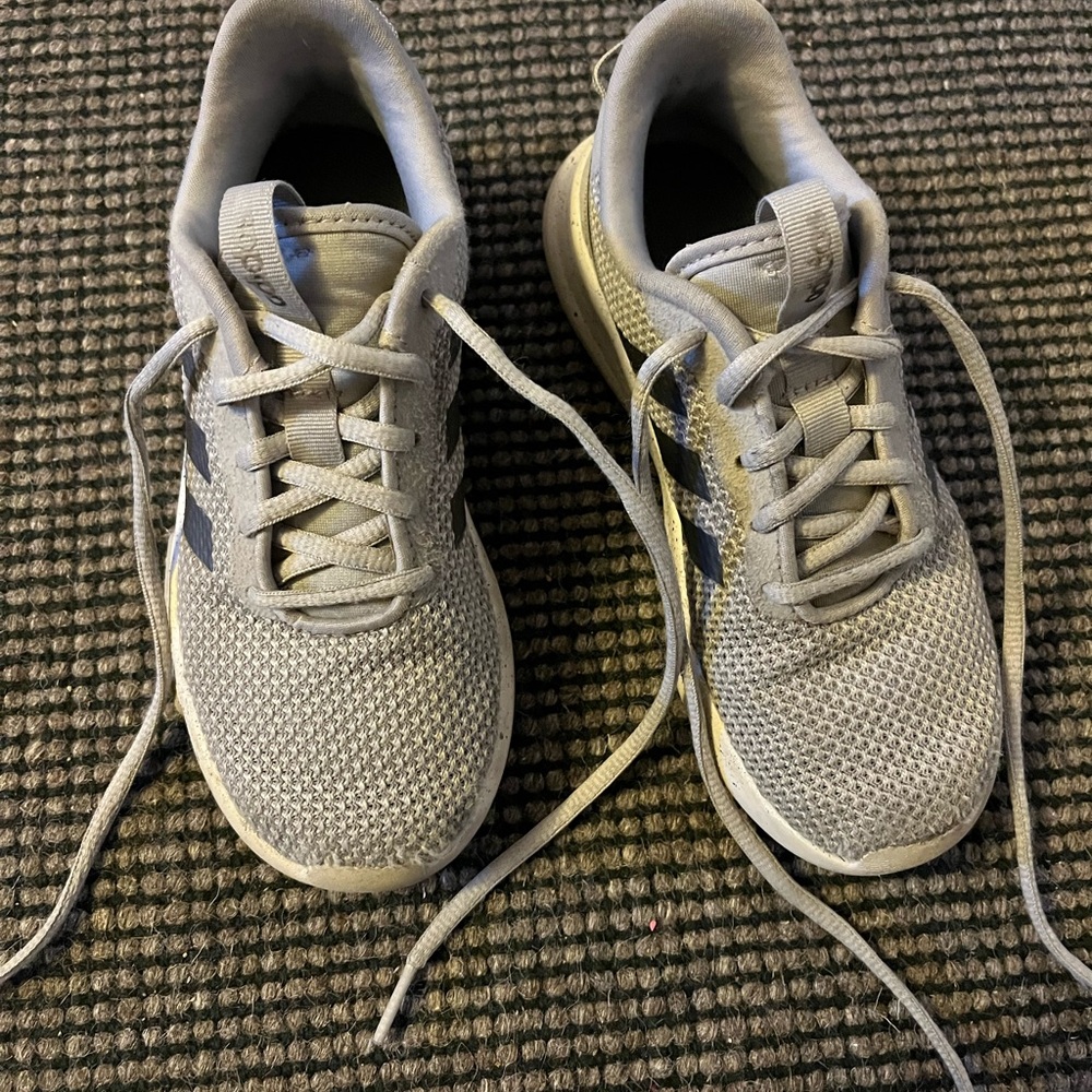 Adidas Kids Grey Shoes size 1